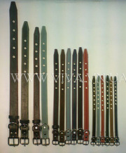 Ошейник кожаный