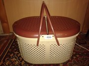 Продам переноску для животных. Из Пищевого пластика. Новая. Легкая