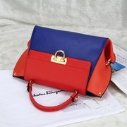 Salvatore Ferragamo Новый стиль натуральная кожа сумка 