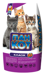 Недорогой Корм для котов Пан Кот 400гр и 10 кг. Акция